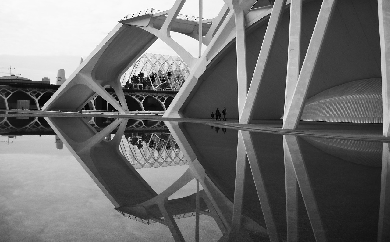 valencia calatrava architecture free photo