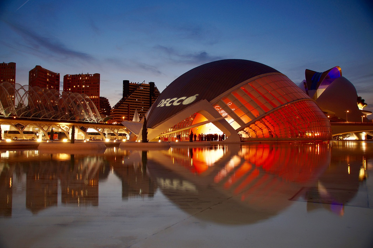 valencia spain architecture free photo