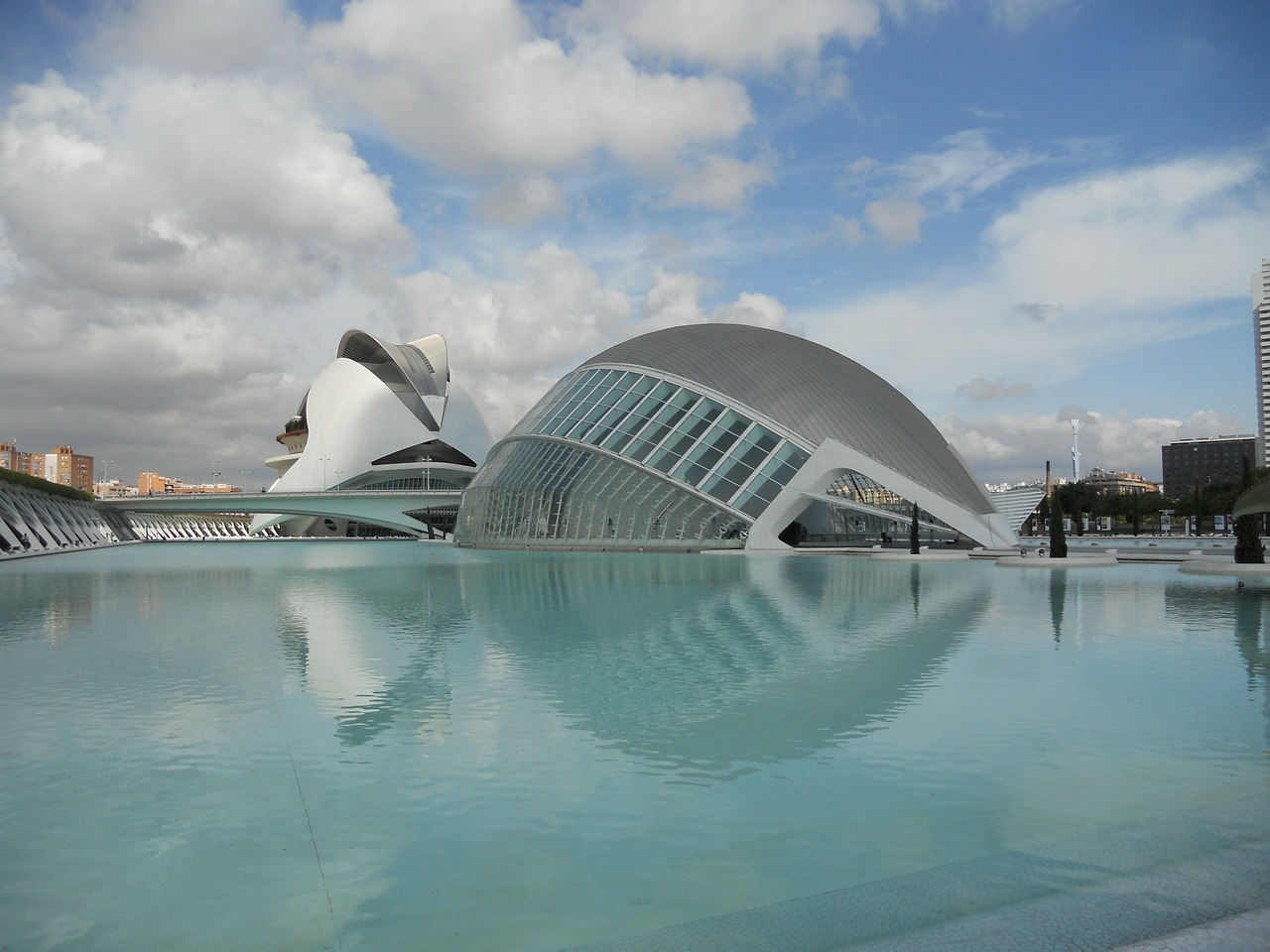 valencia pool architecture free photo