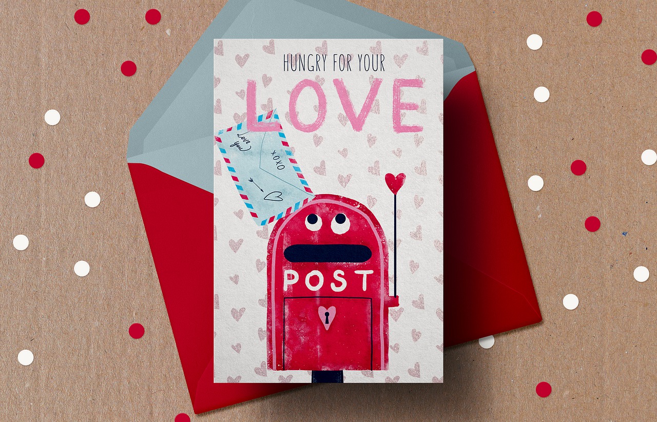 valentine paper celebration free photo