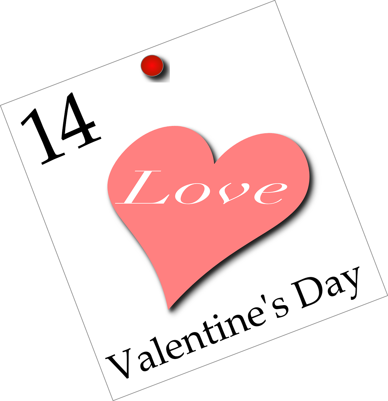 valentines calendar february free photo