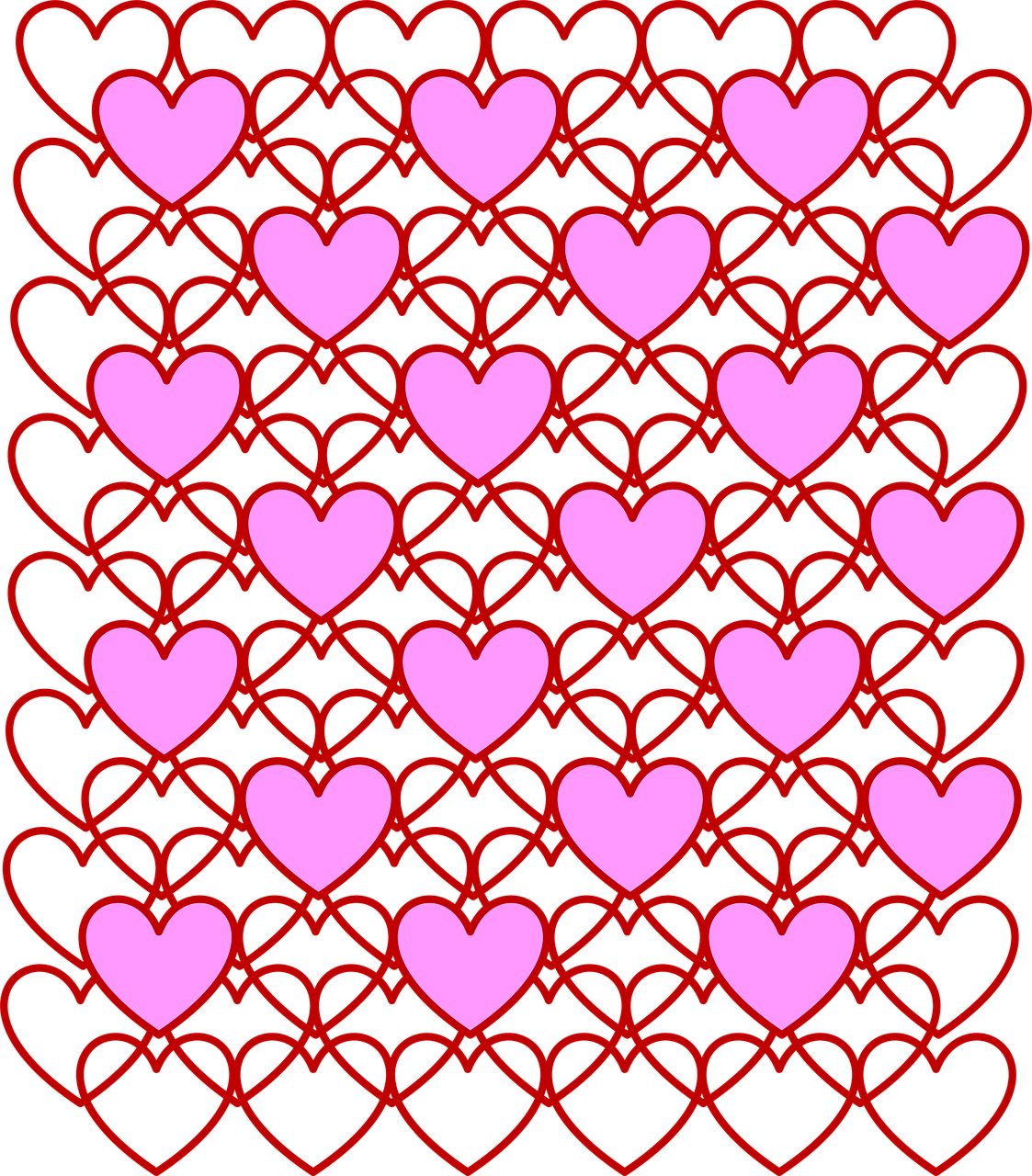 valentine's day valentine hearts free photo