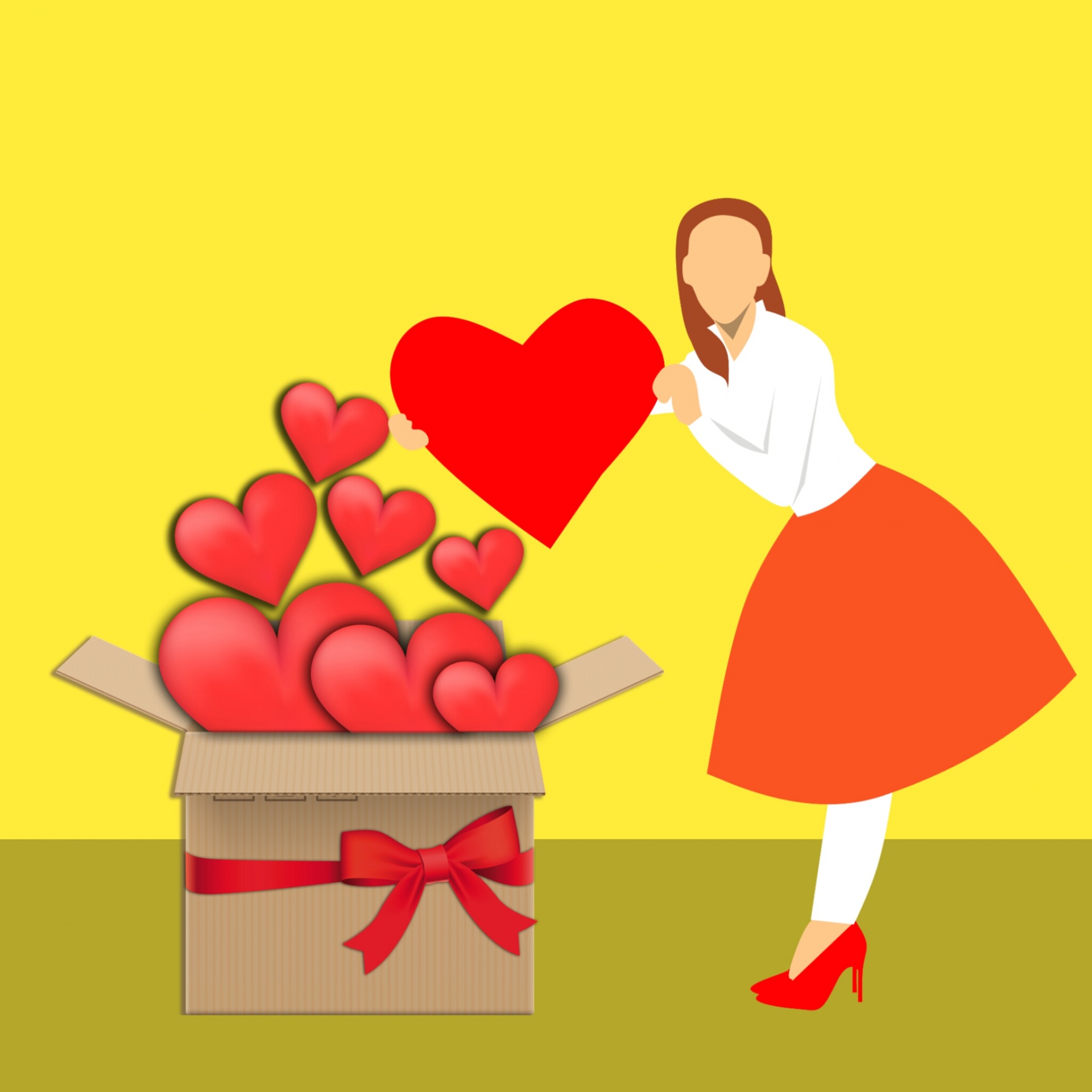 valentine's surprised gifts free photo