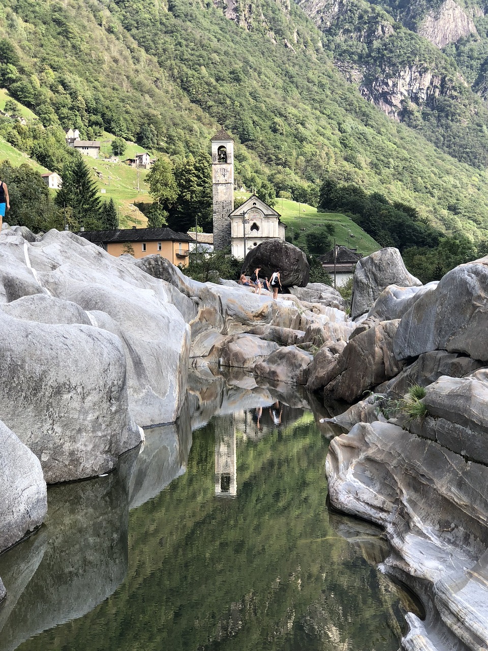 valle verzasca  mountains  switzerland free photo