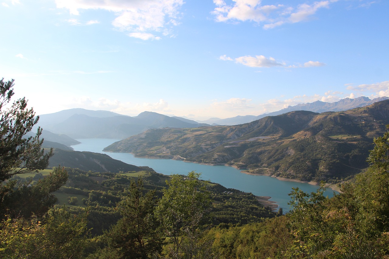 valley landscape mountains free photo