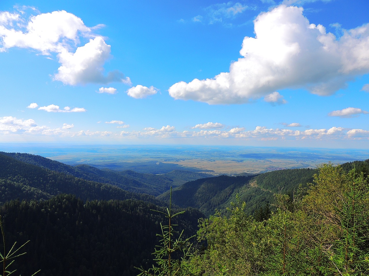 valley romania landscape free photo