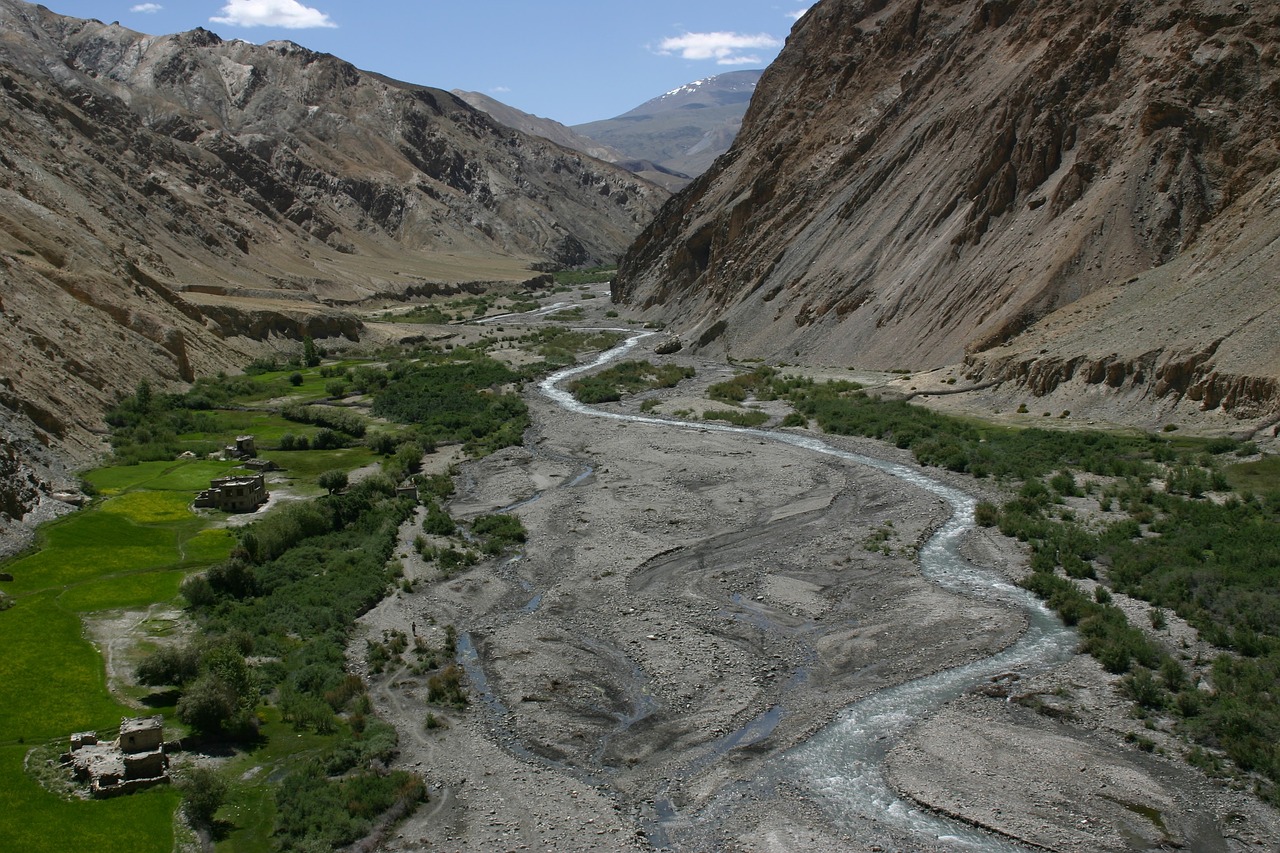 valley river ladakh free photo