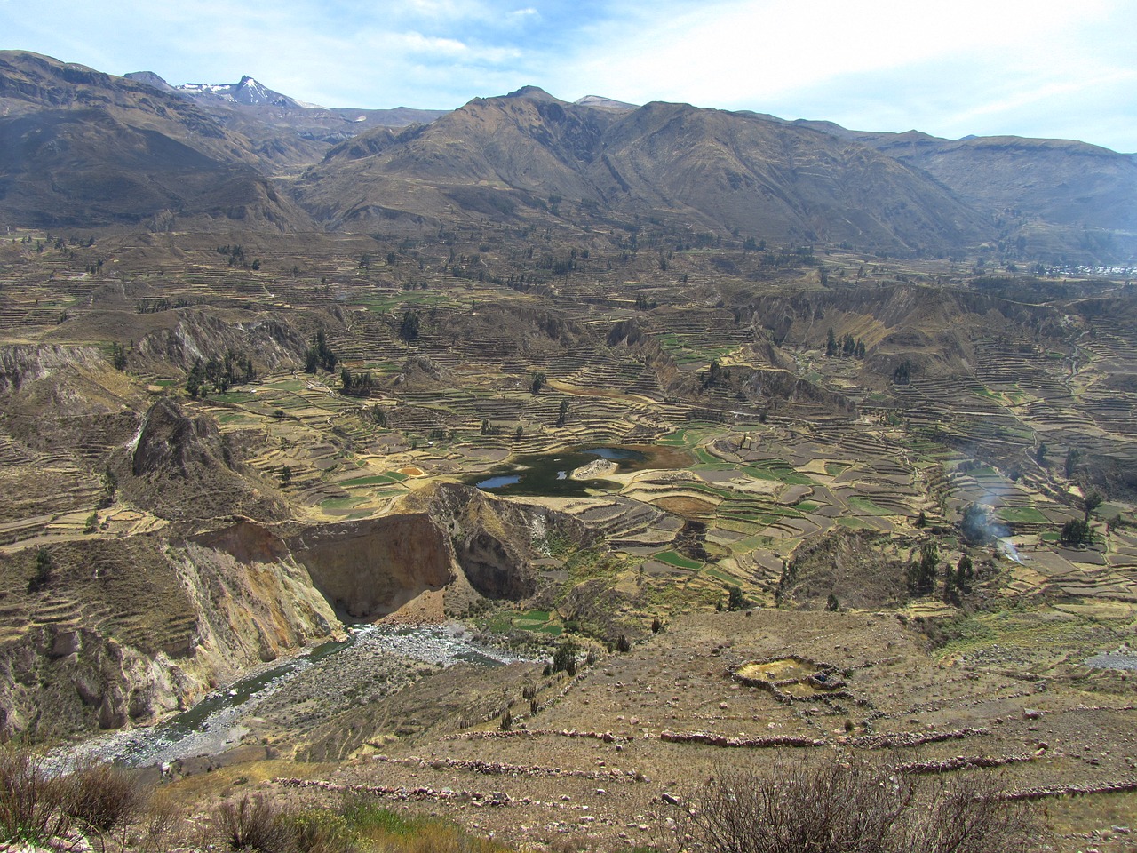 valley  canon  terraces free photo