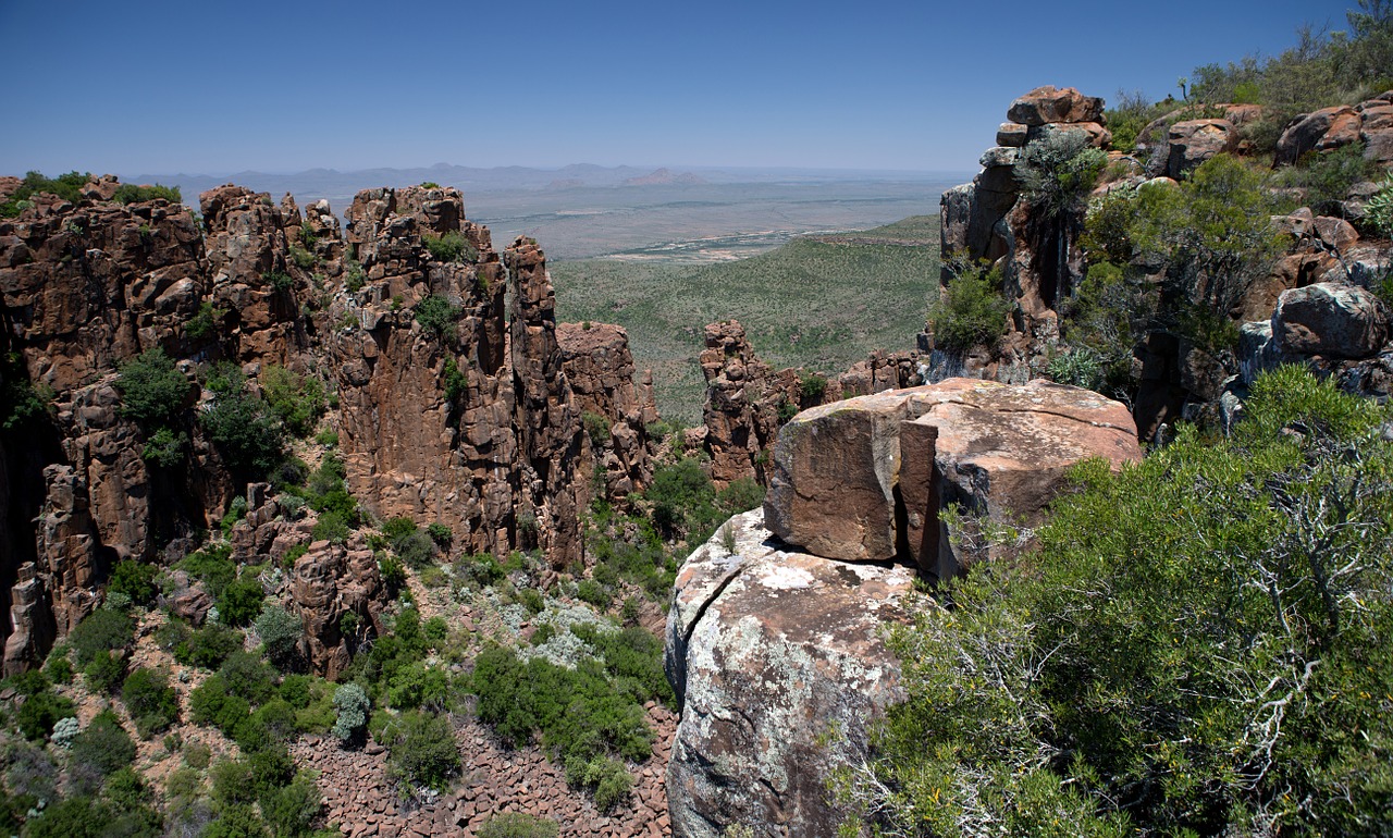 valley of desolation south africa eastern cape free photo
