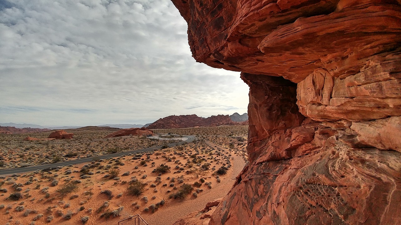 valley of fire  nevada  desert free photo