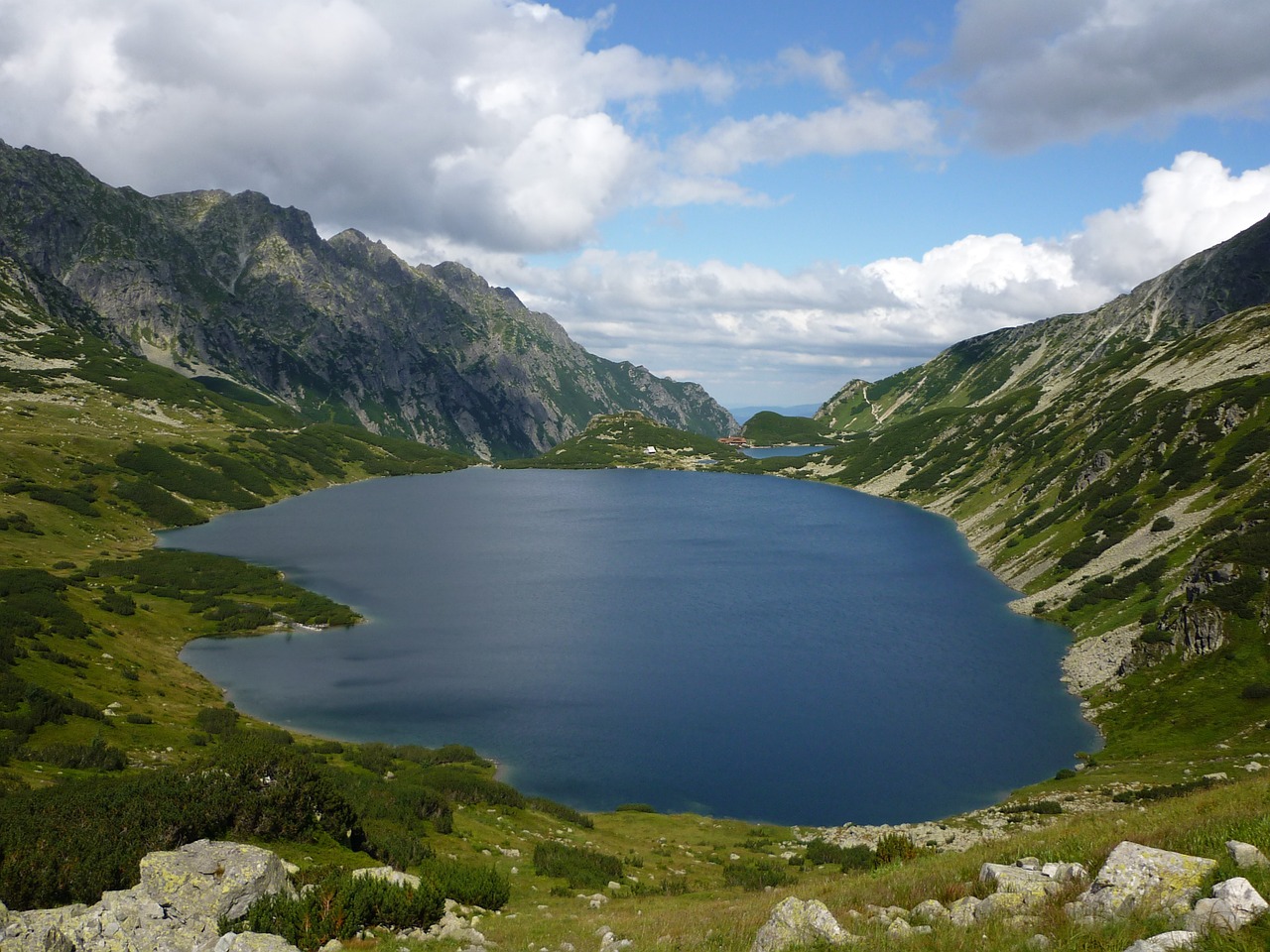valley of five ponds tatry mountains free photo