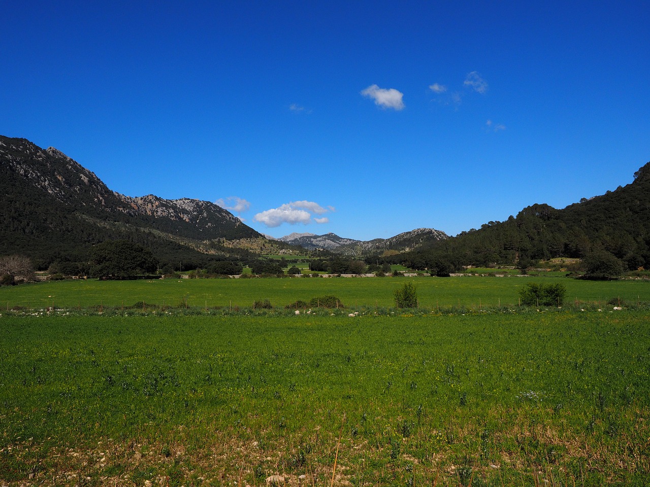 valley of orient landscape mallorca free photo