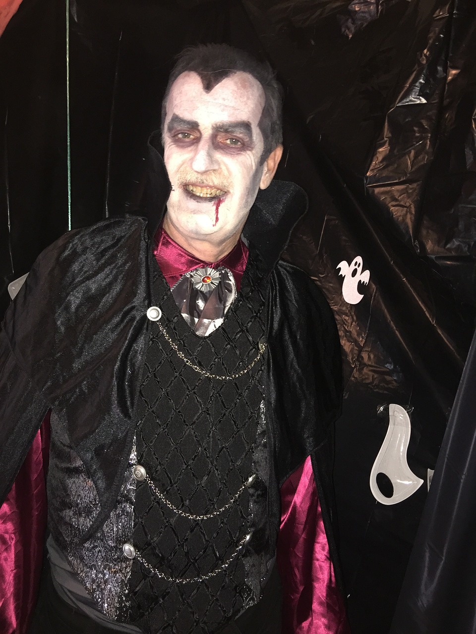 Edit free photo of Vampire,halloween costume,halloween,costume,spooky ...