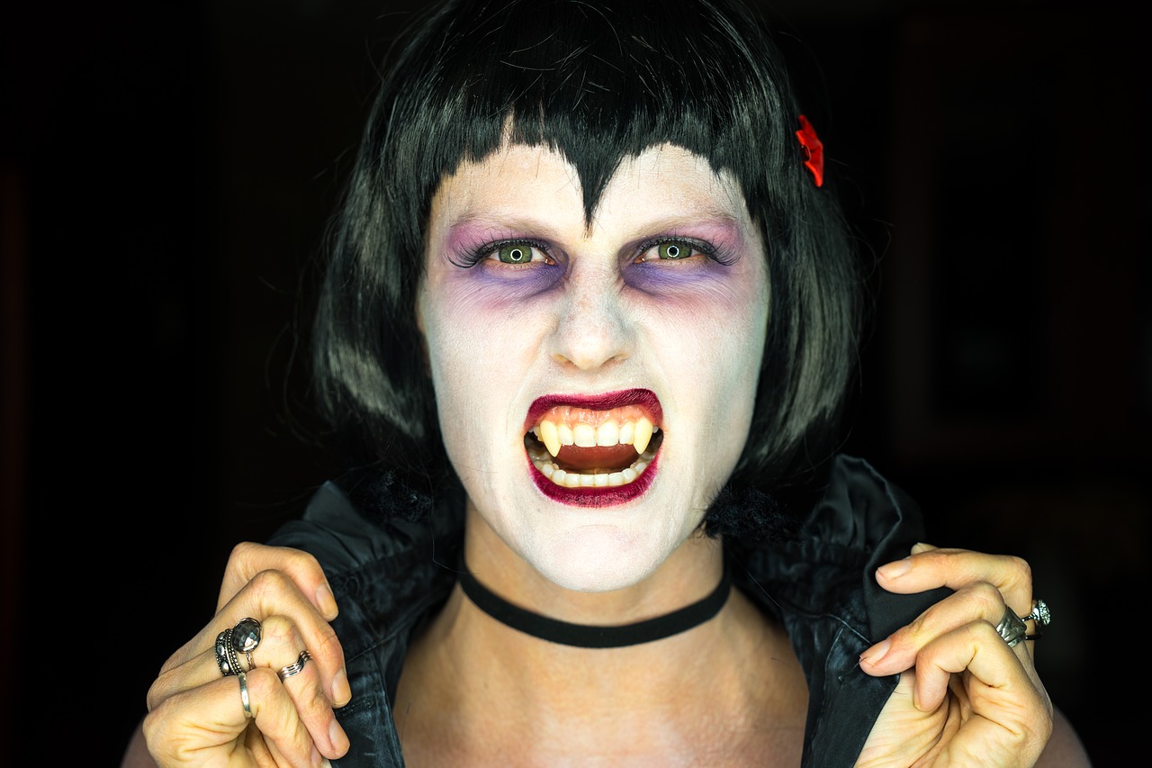 vampire female woman free photo