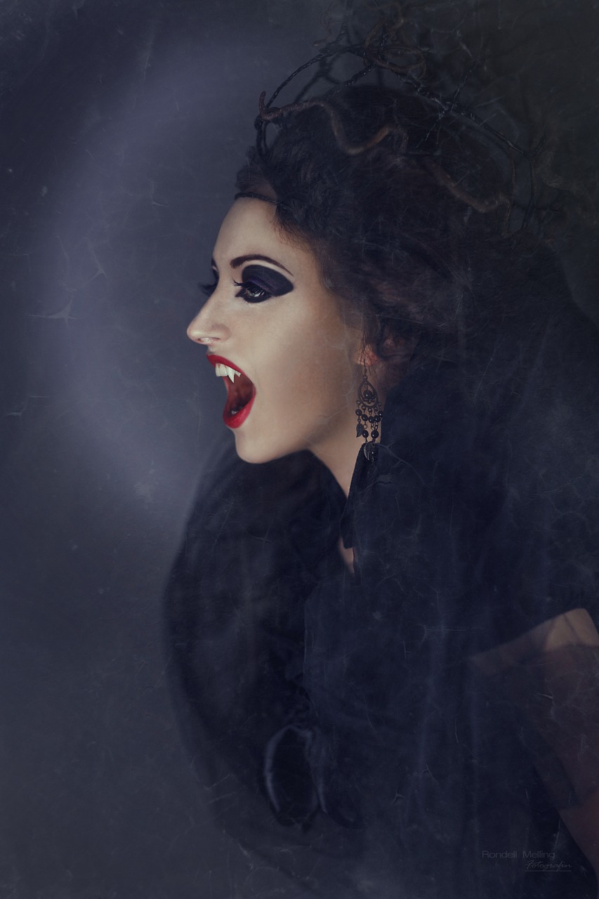 vampire creepy the witch free photo