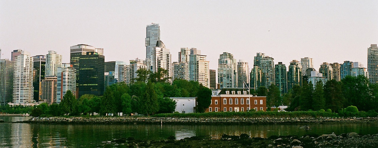 vancouver panorama cityscape free photo