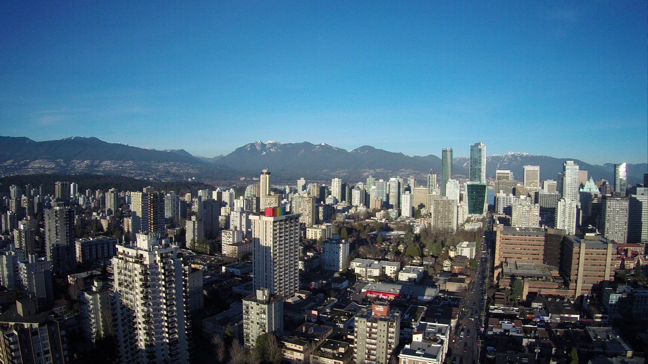 vancouver canada city free photo