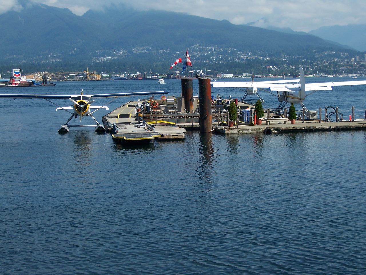 vancouver seaplane canada free photo