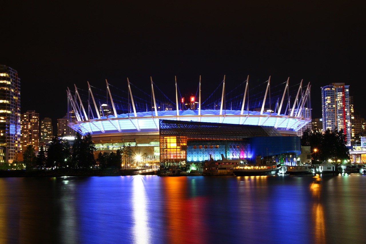 vancouver  bc place  bc free photo