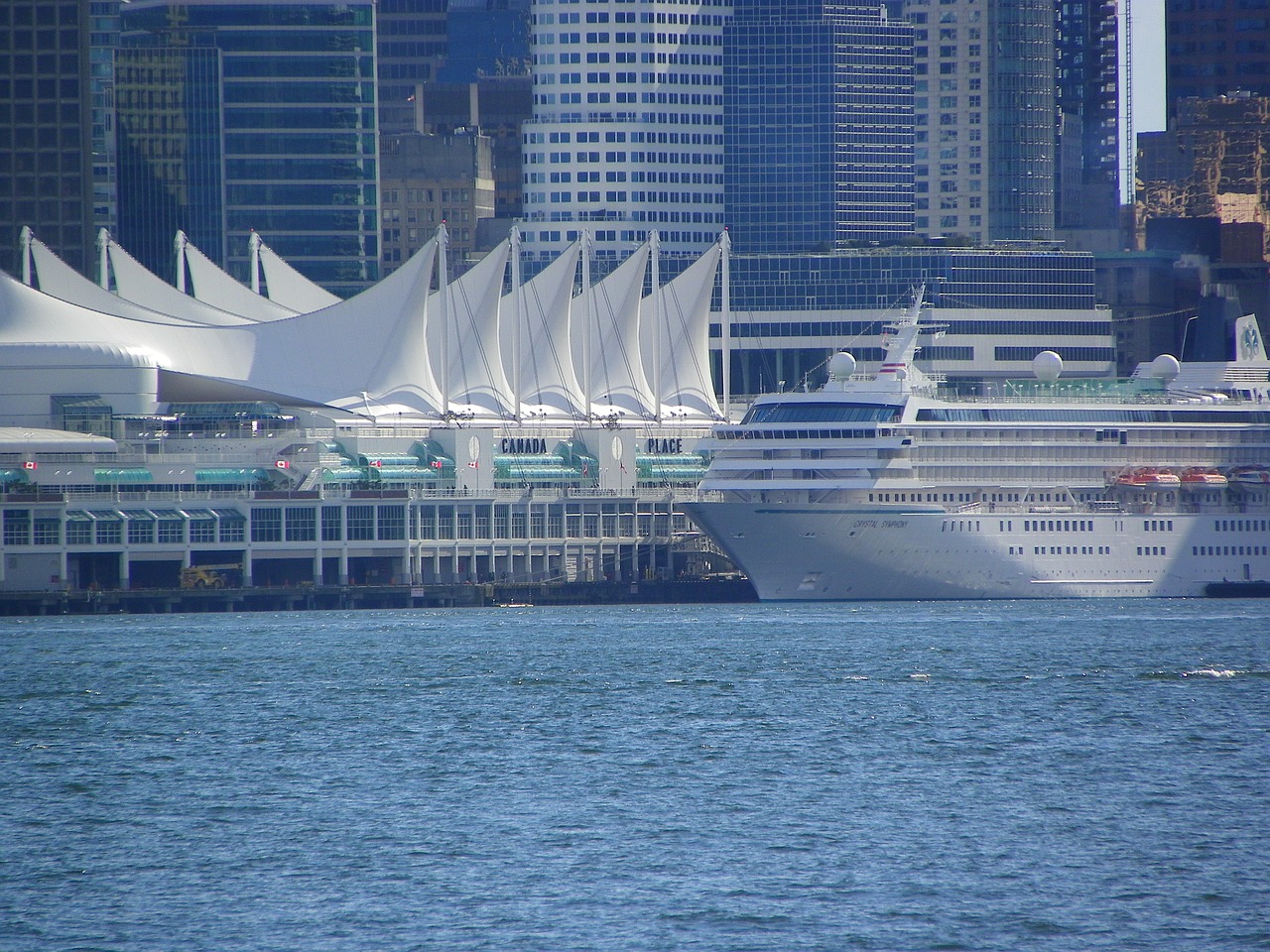 vancouver waterfront downtown free photo