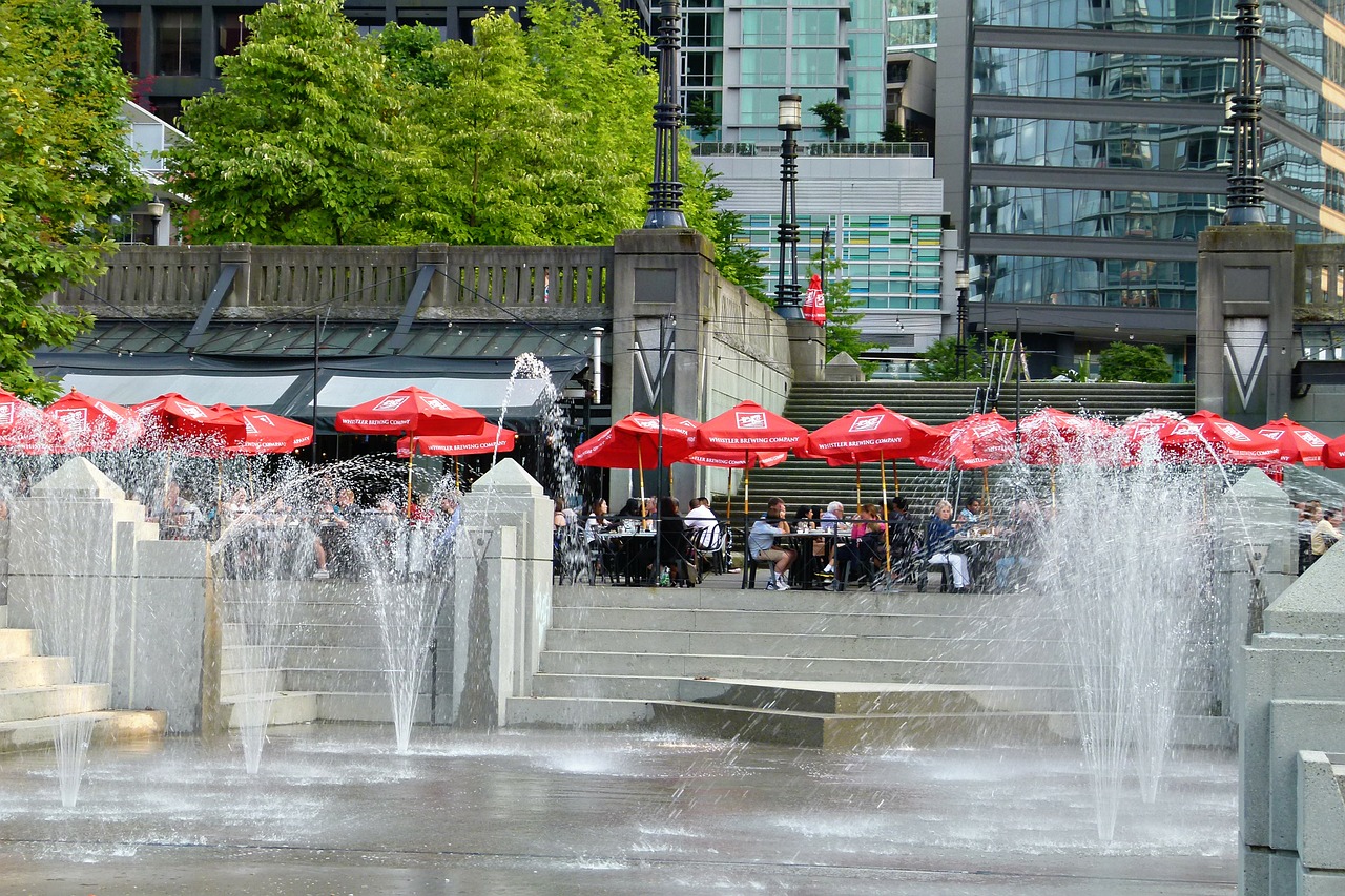 vancouver lifestyle fountains free photo