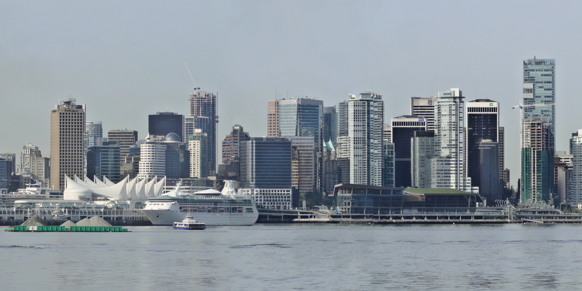 waterfront vancouver urban free photo