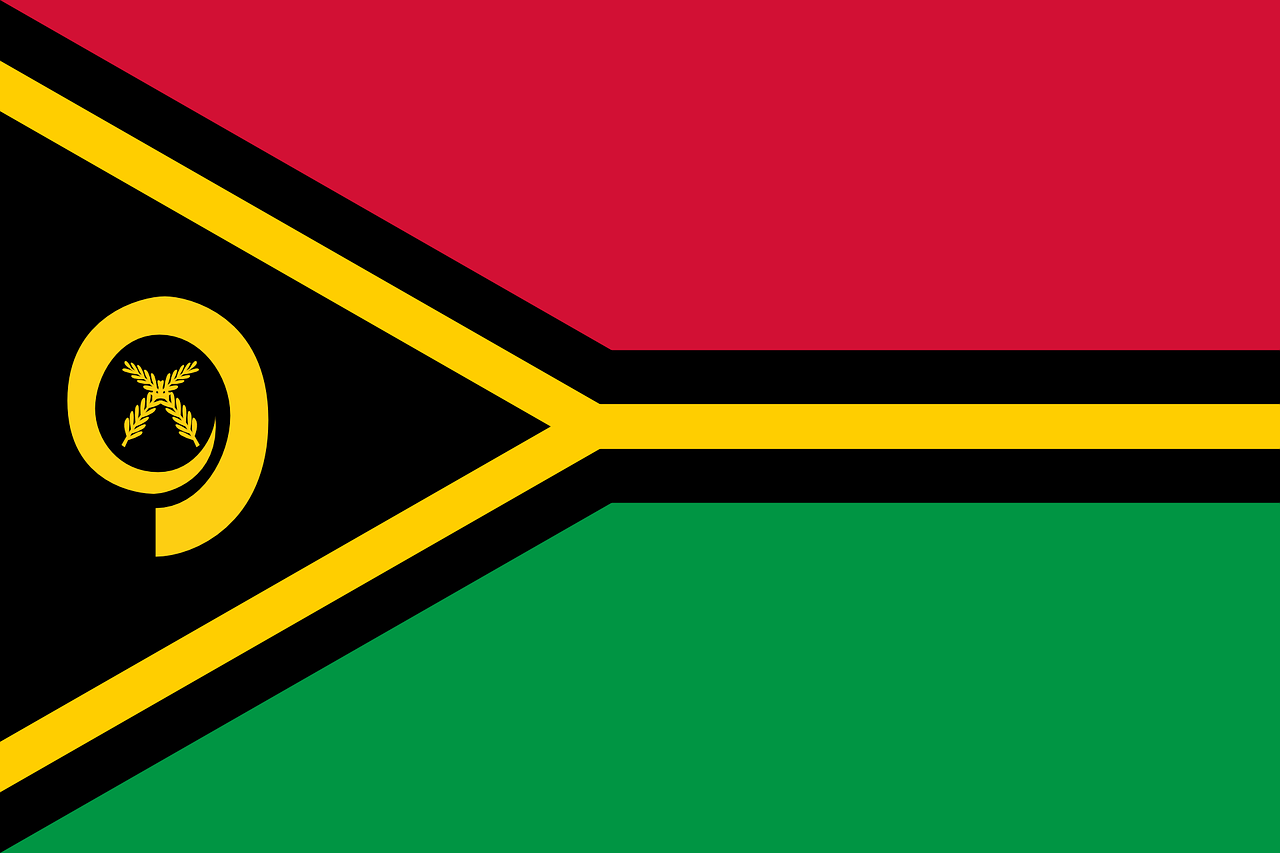 vanuatu flag national flag free photo