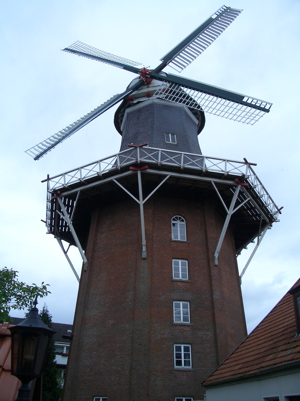 varel north sea windmill free photo