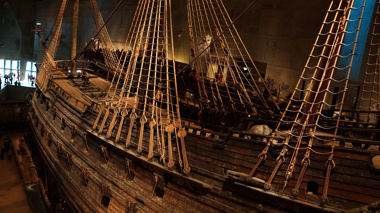 vasa museum stockholm warship free photo