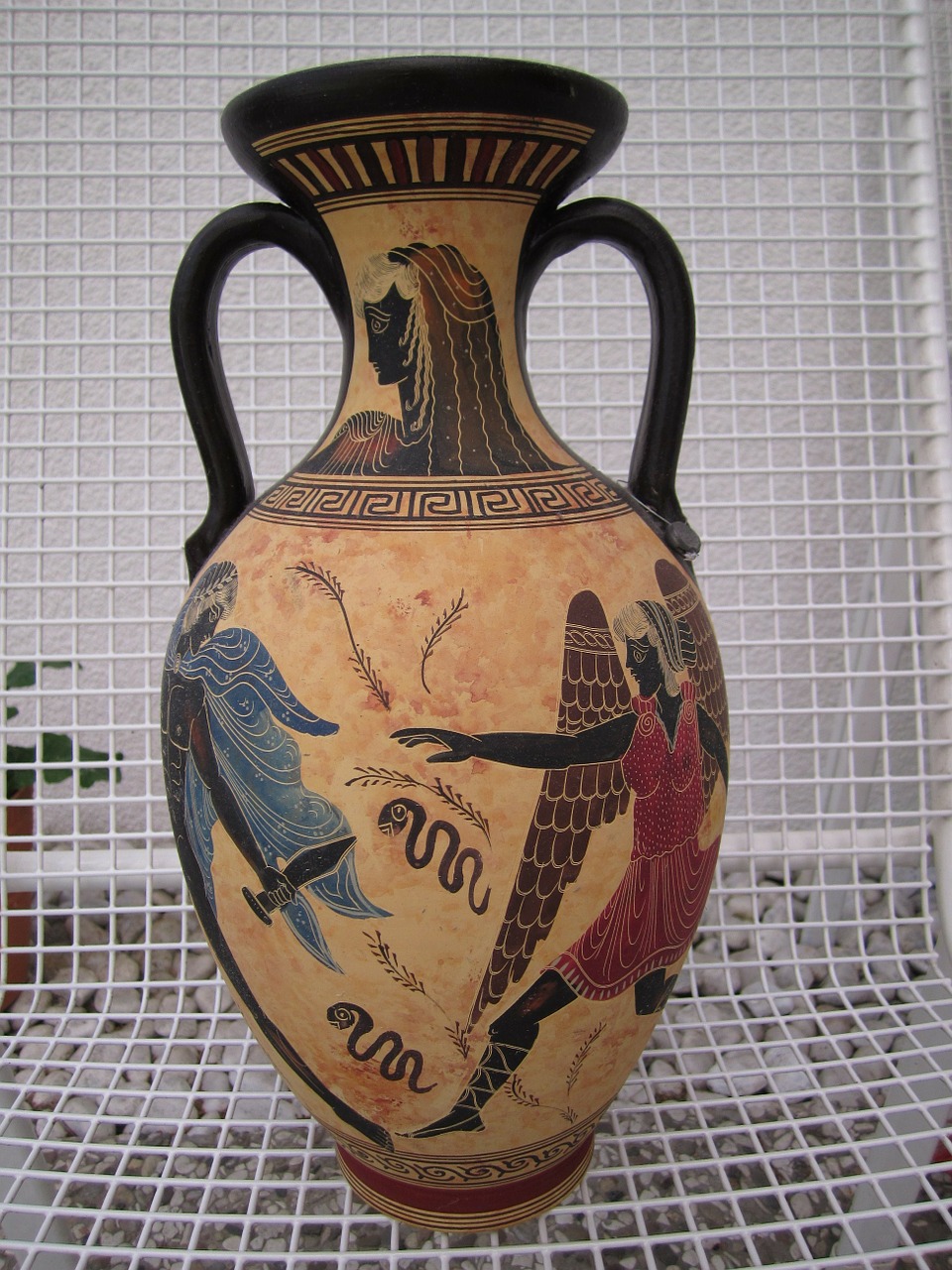vase greece art free photo