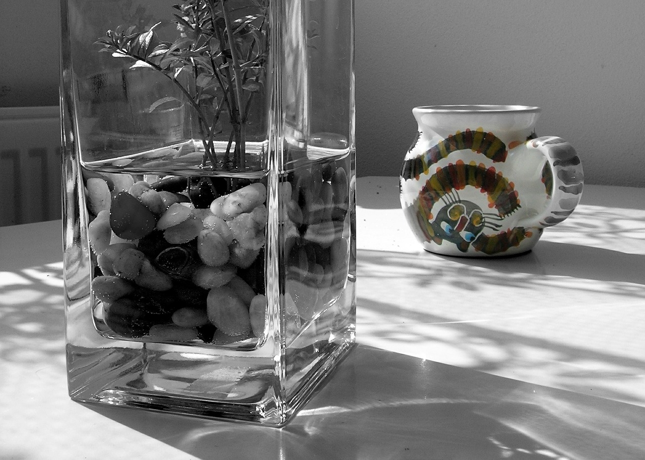 vase cup rhinestones free photo