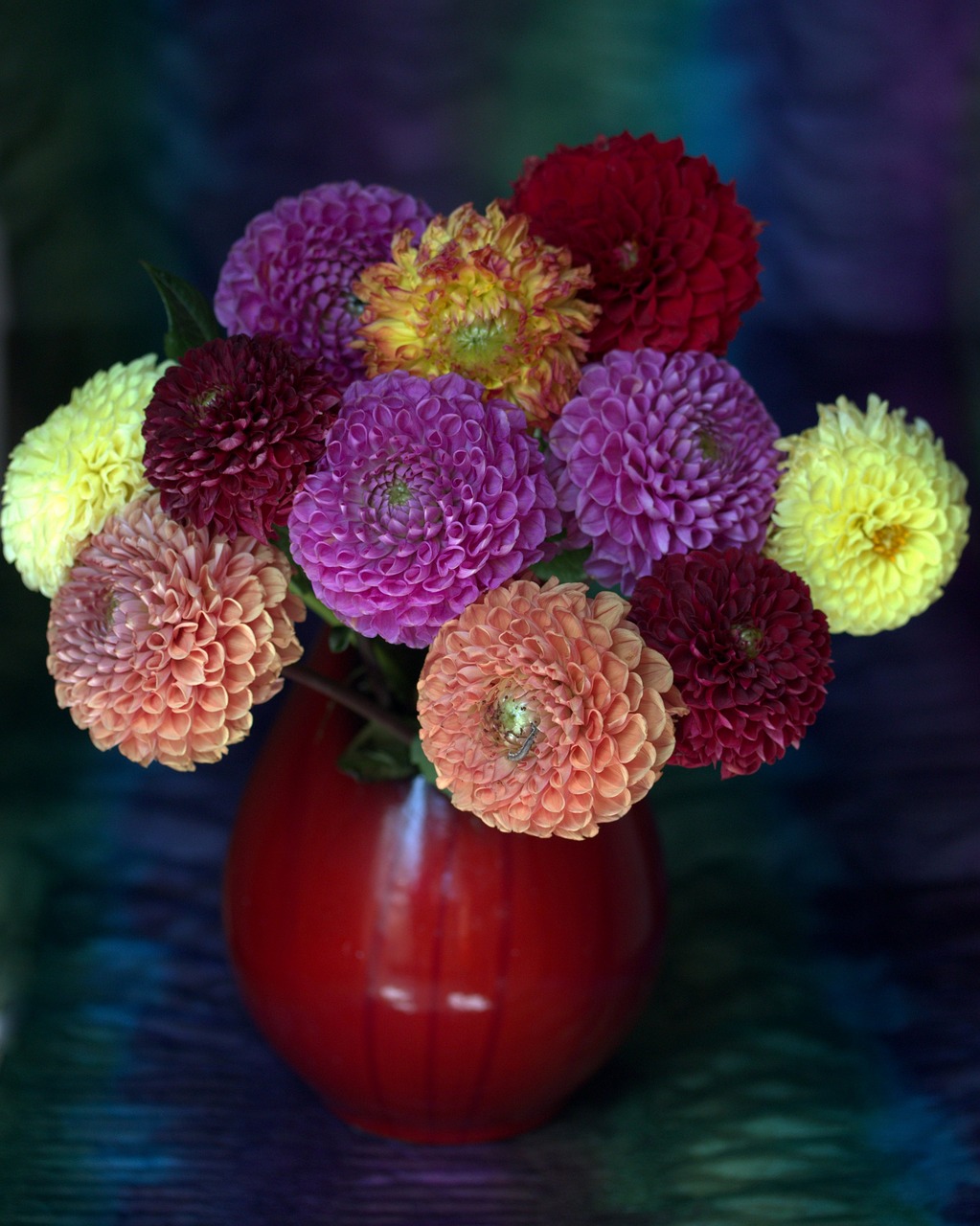 vase  flowers  coloring free photo
