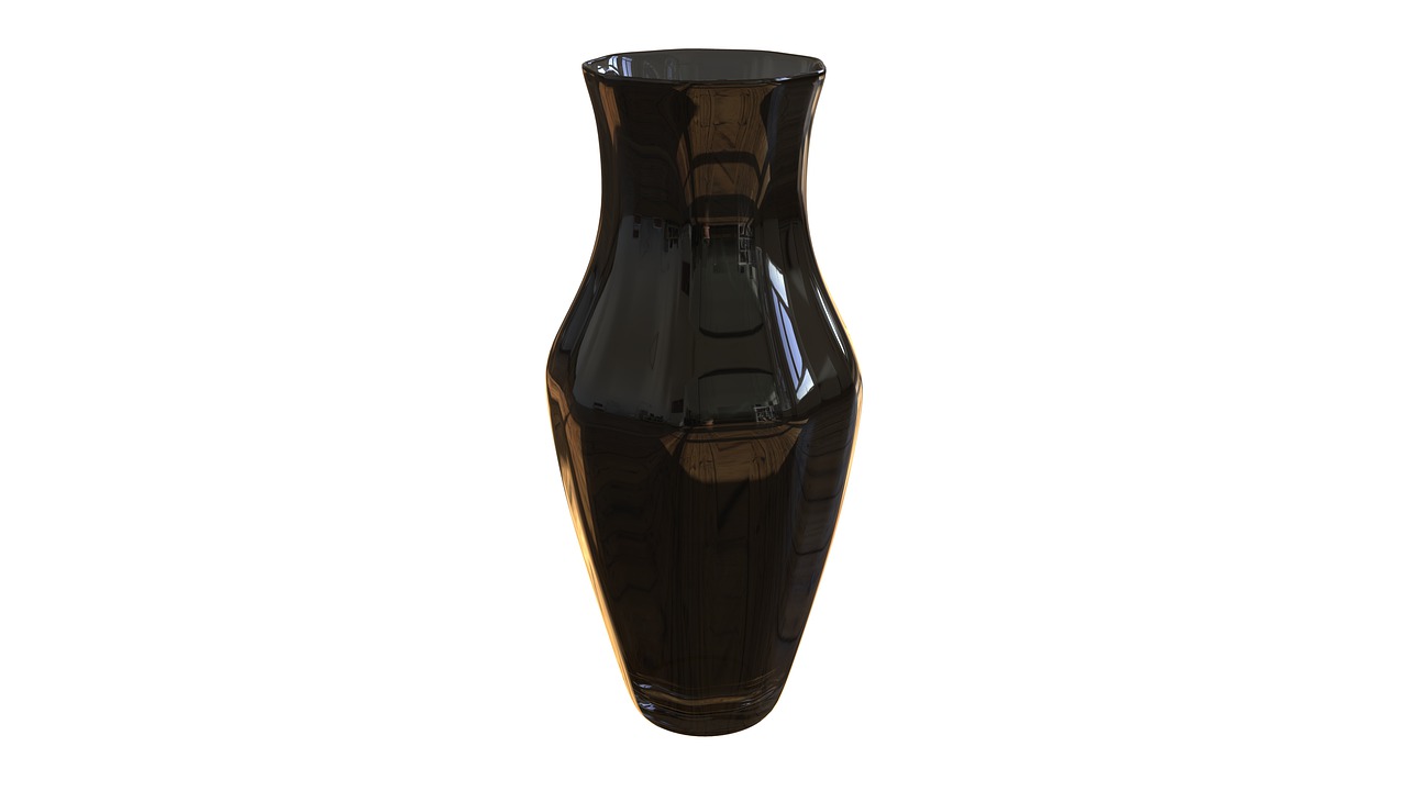 vase  black  decoration free photo