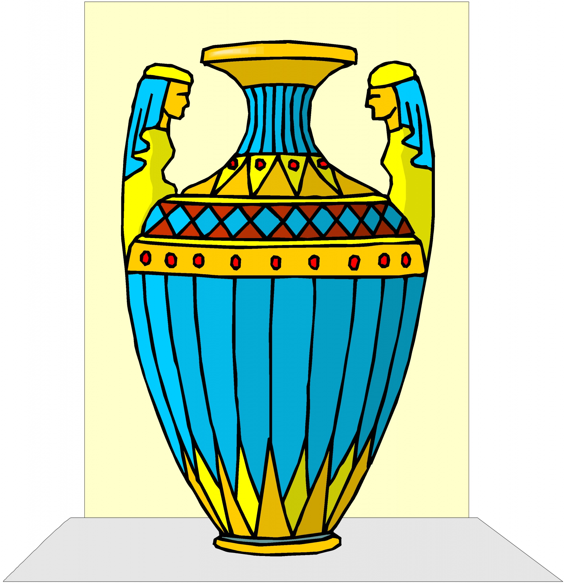 Рисунок вазы
