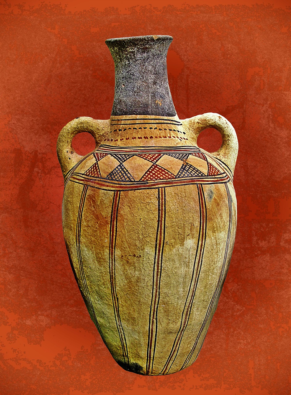 vase amphora ceramic pot free photo