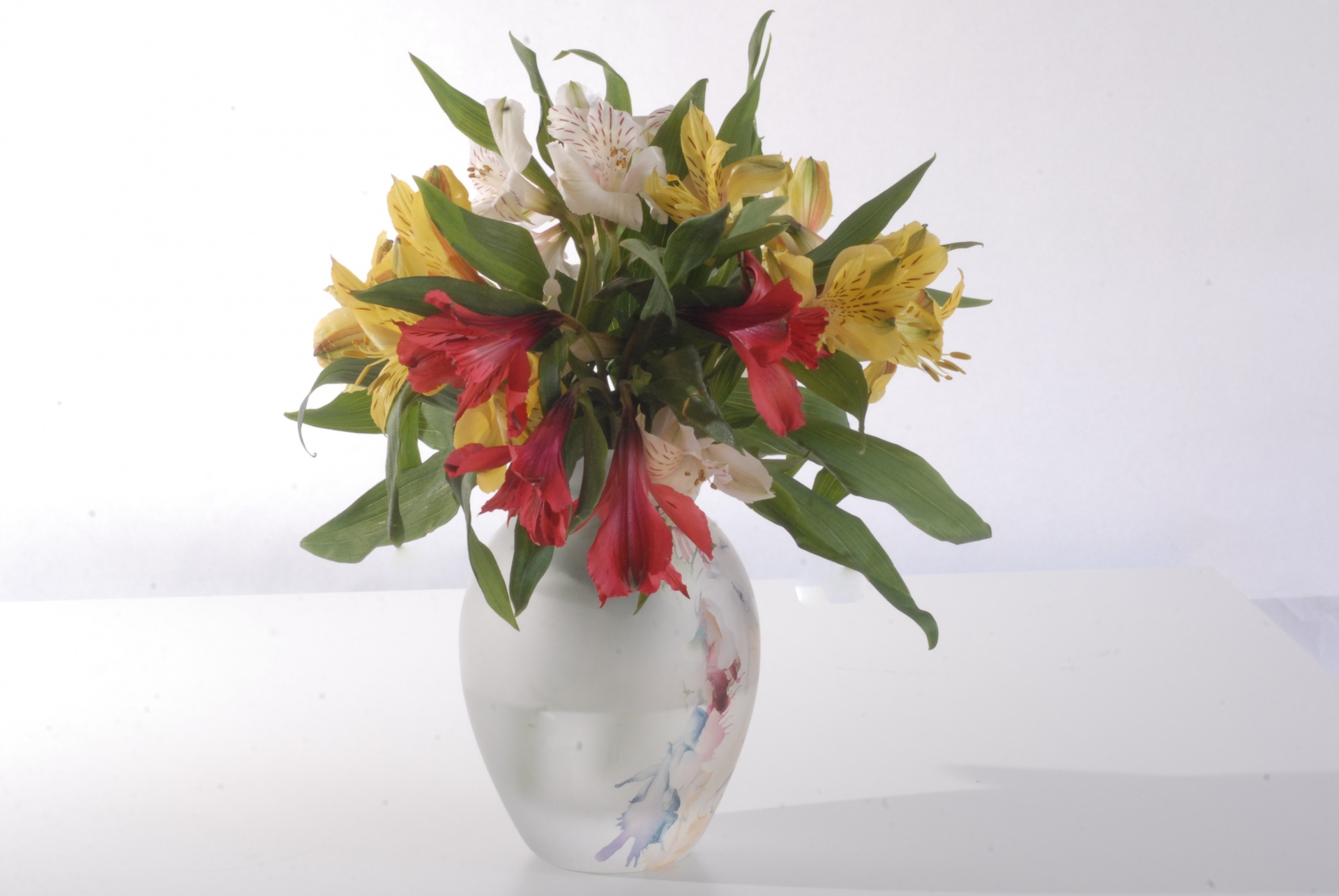 flowers vase centerpiece free photo