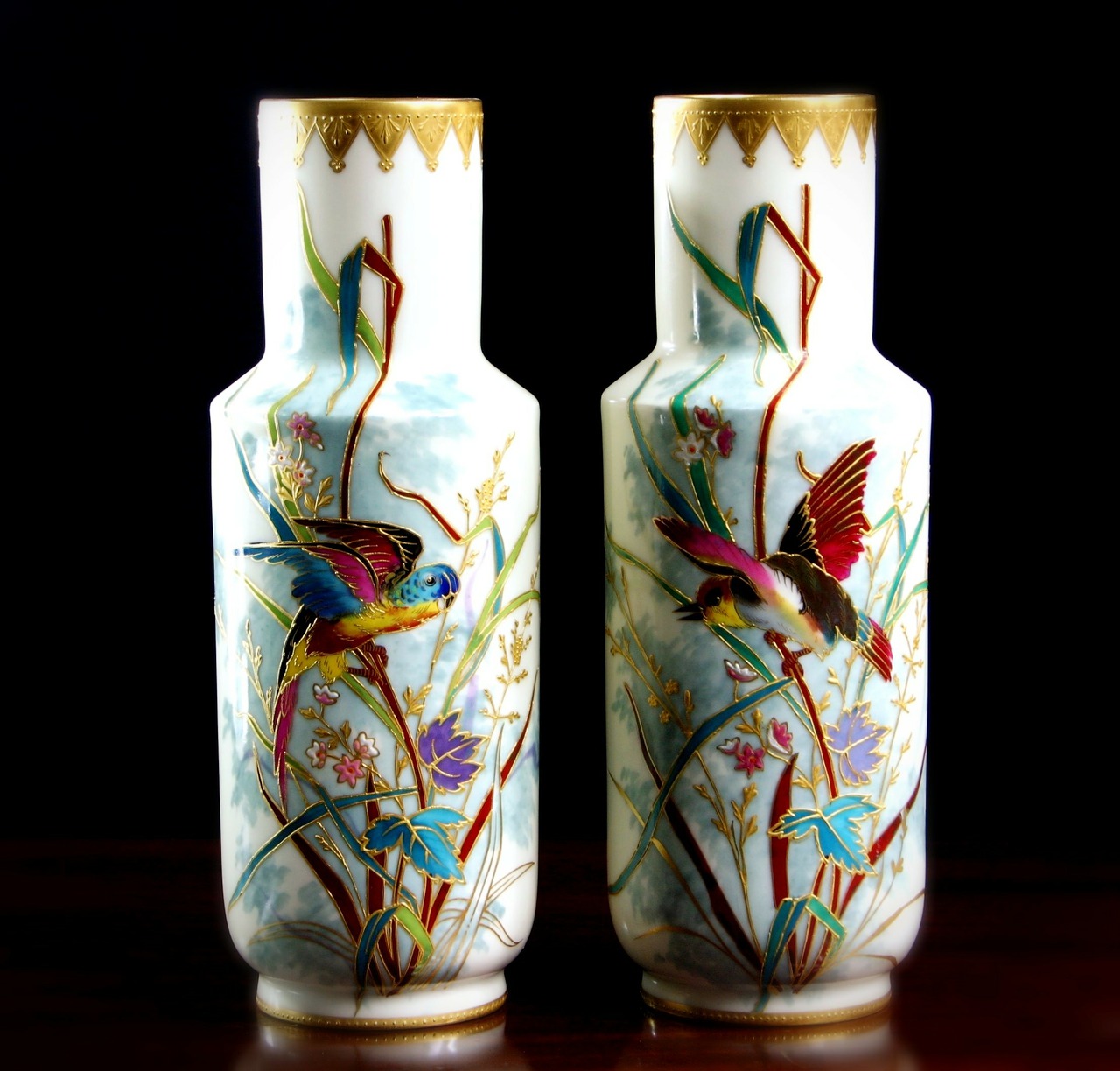 vases porcelain cloisonne free photo