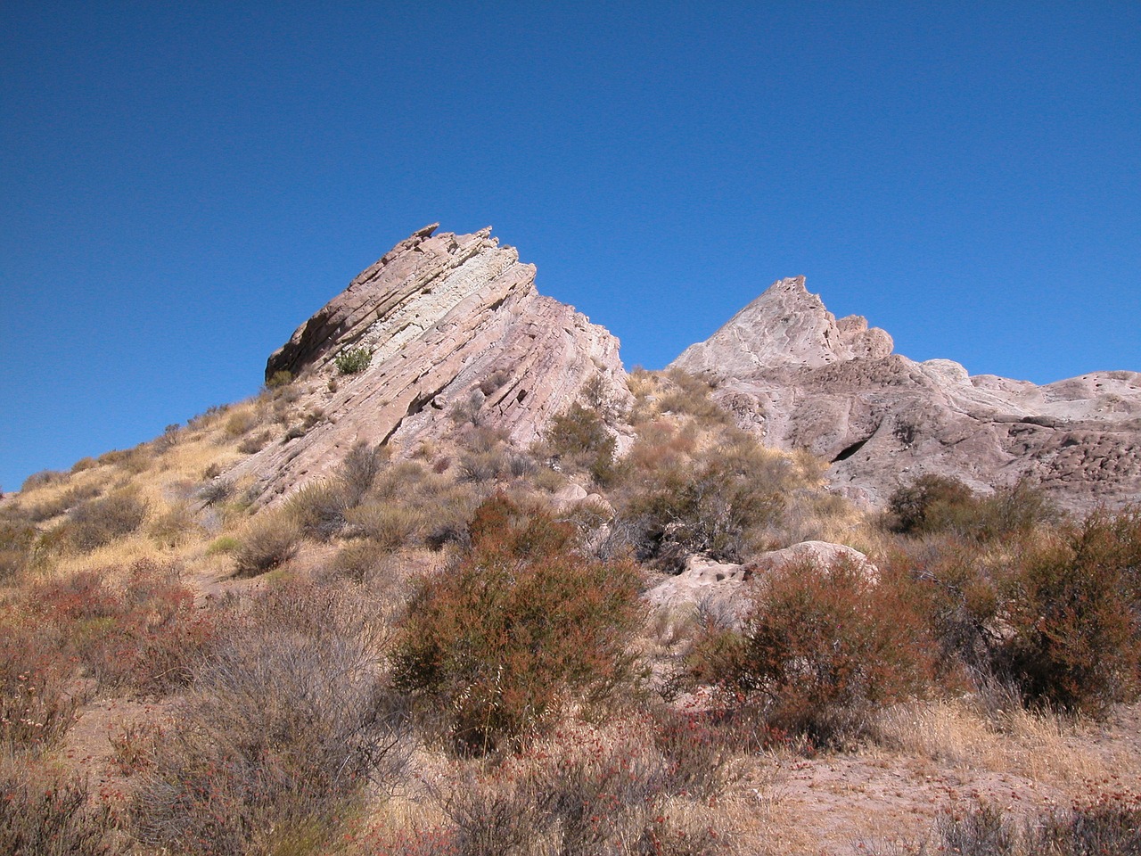 vasquez rocks desert vasquez free photo