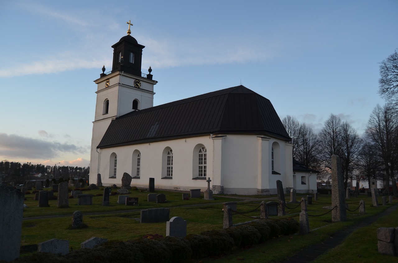 västerås central church västmanland sweden free photo