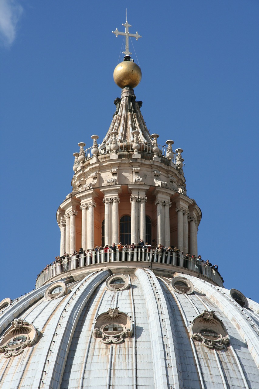 vatican st peter's basilica dome free photo