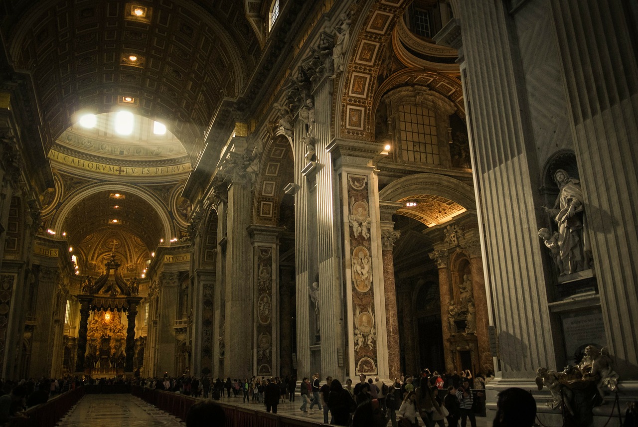 vatican st peter's basilica italy free photo