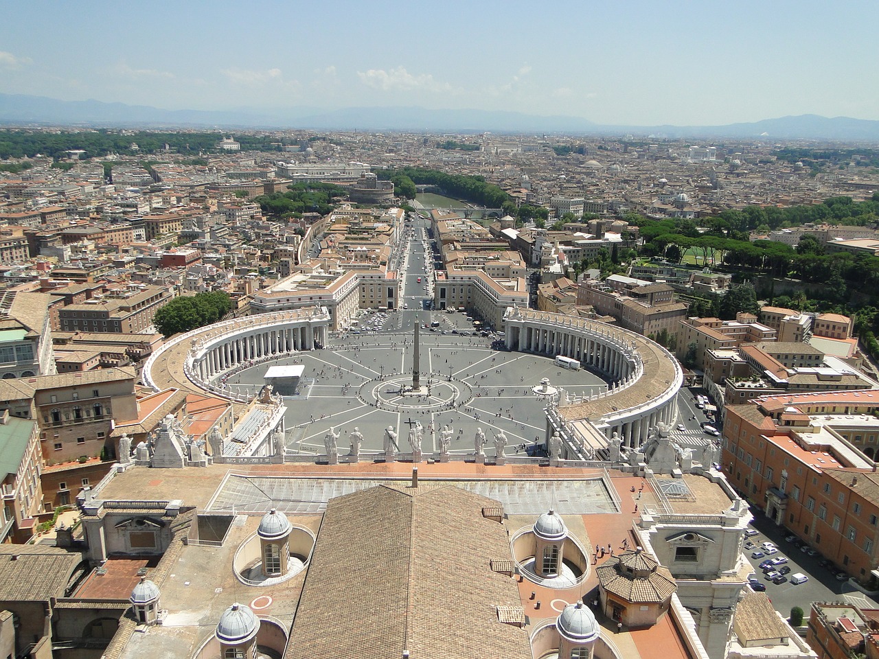 vatican landscape rome free photo