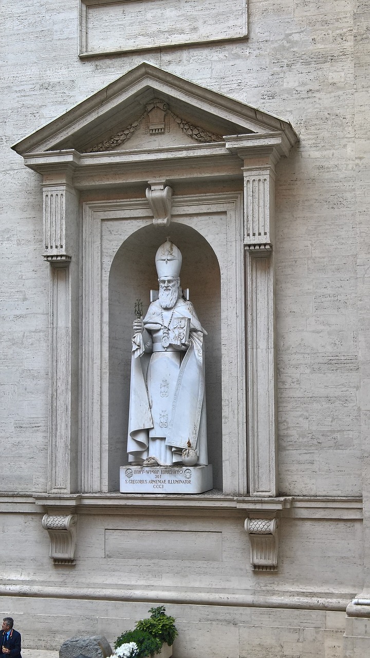 vatican statue virgin mary free photo