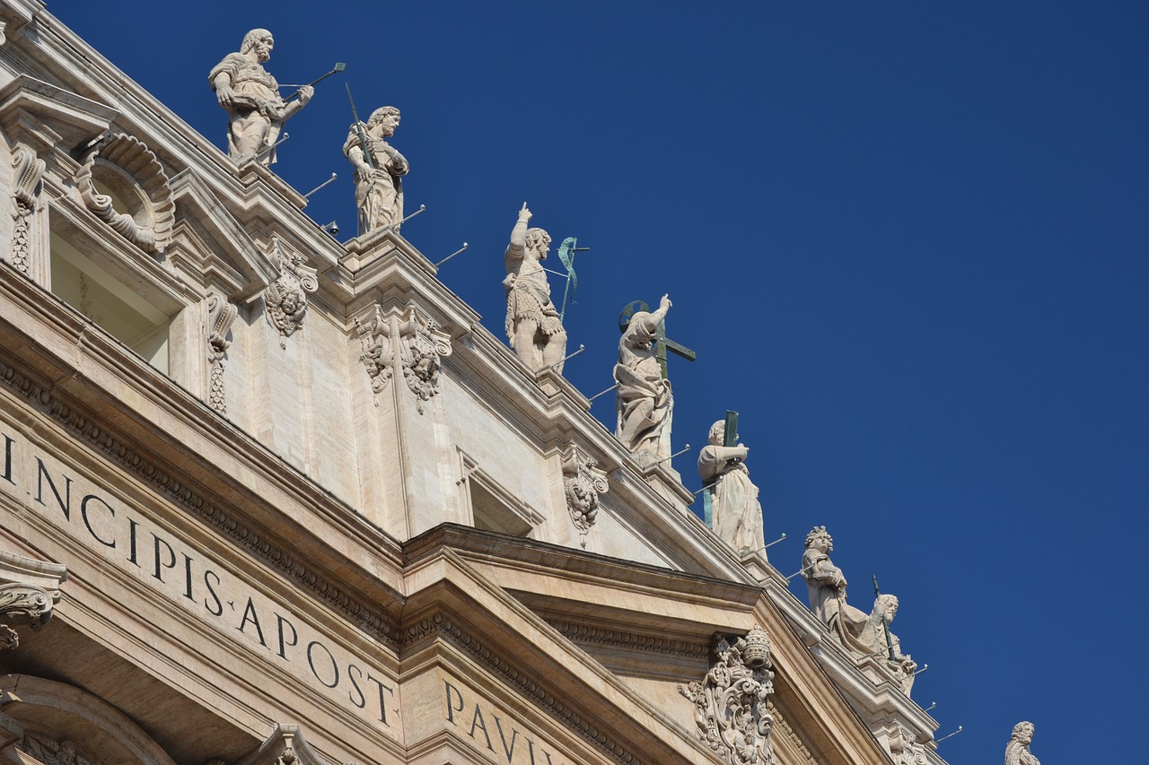 vatican  st peter's square  rome free photo