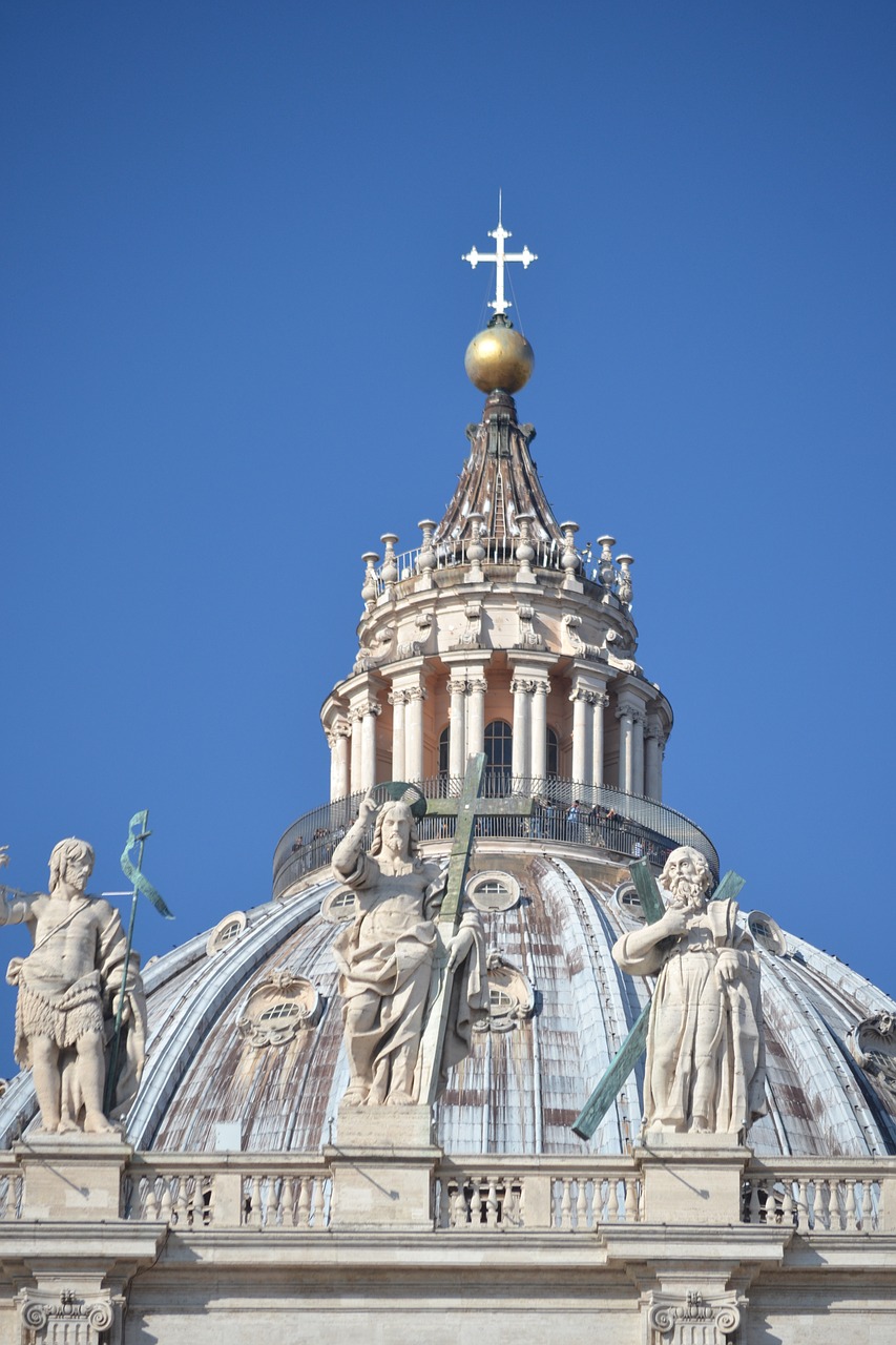 vatican  st peter's square  rome free photo