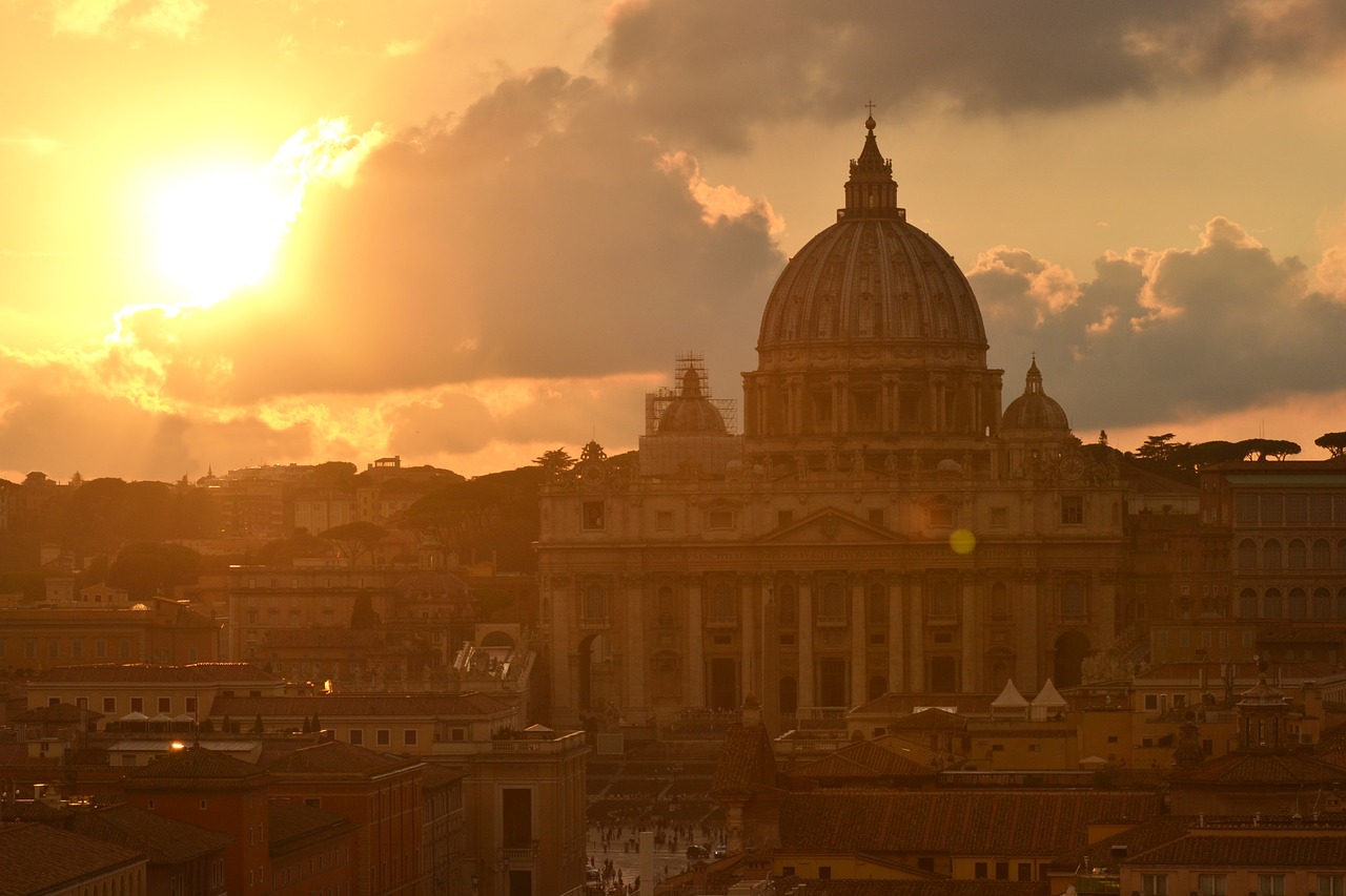 vatican  rome  dome free photo