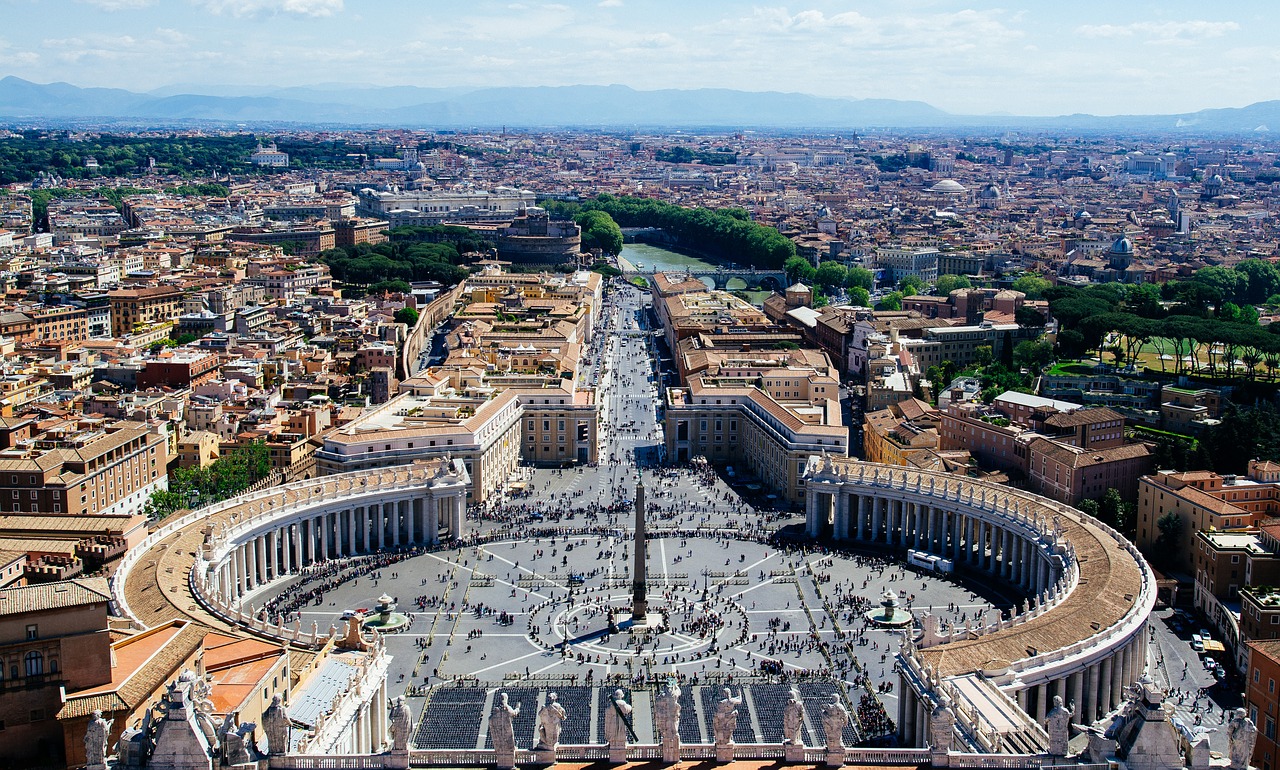 vatican  overlooking  st free photo
