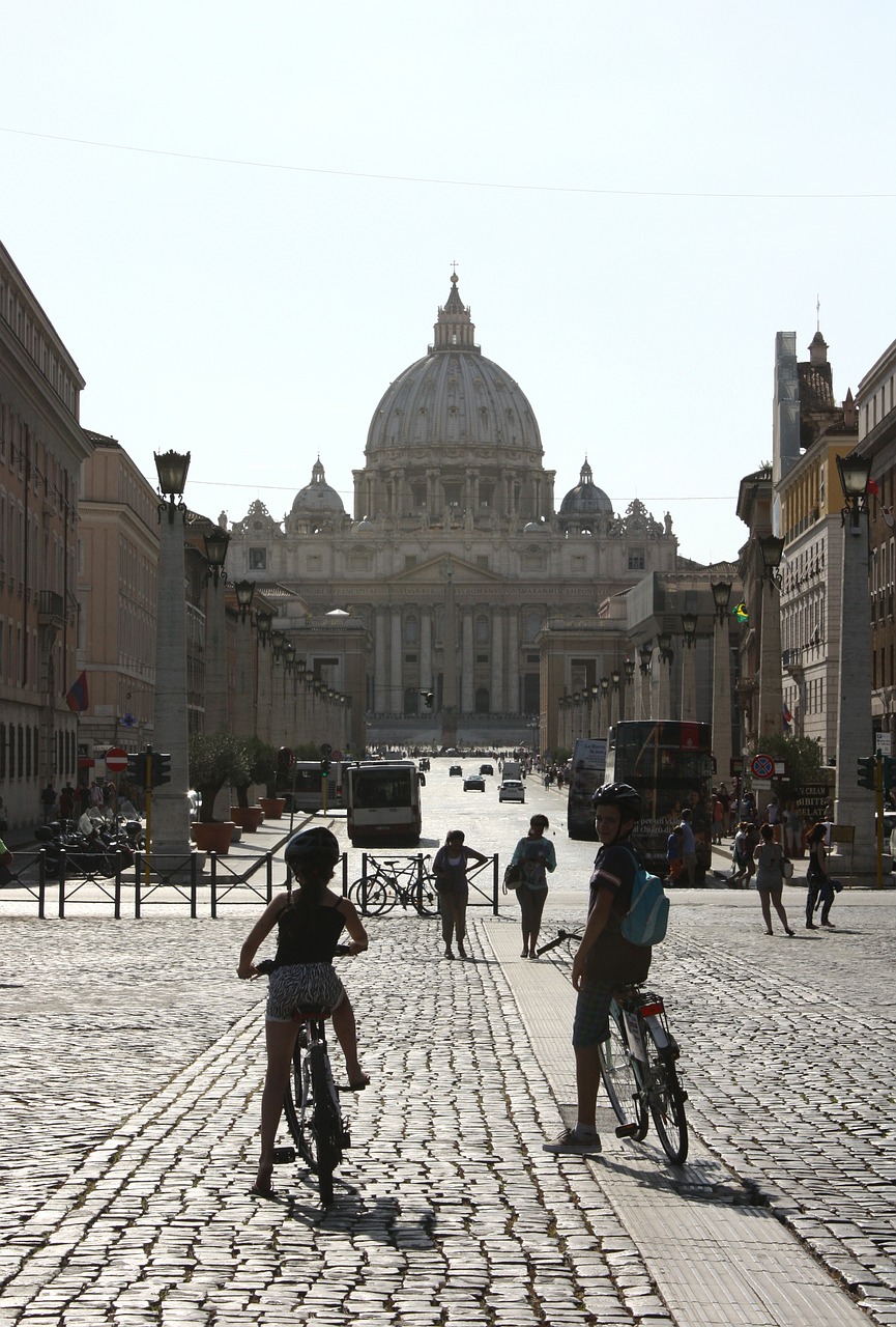 vatican rome road free photo