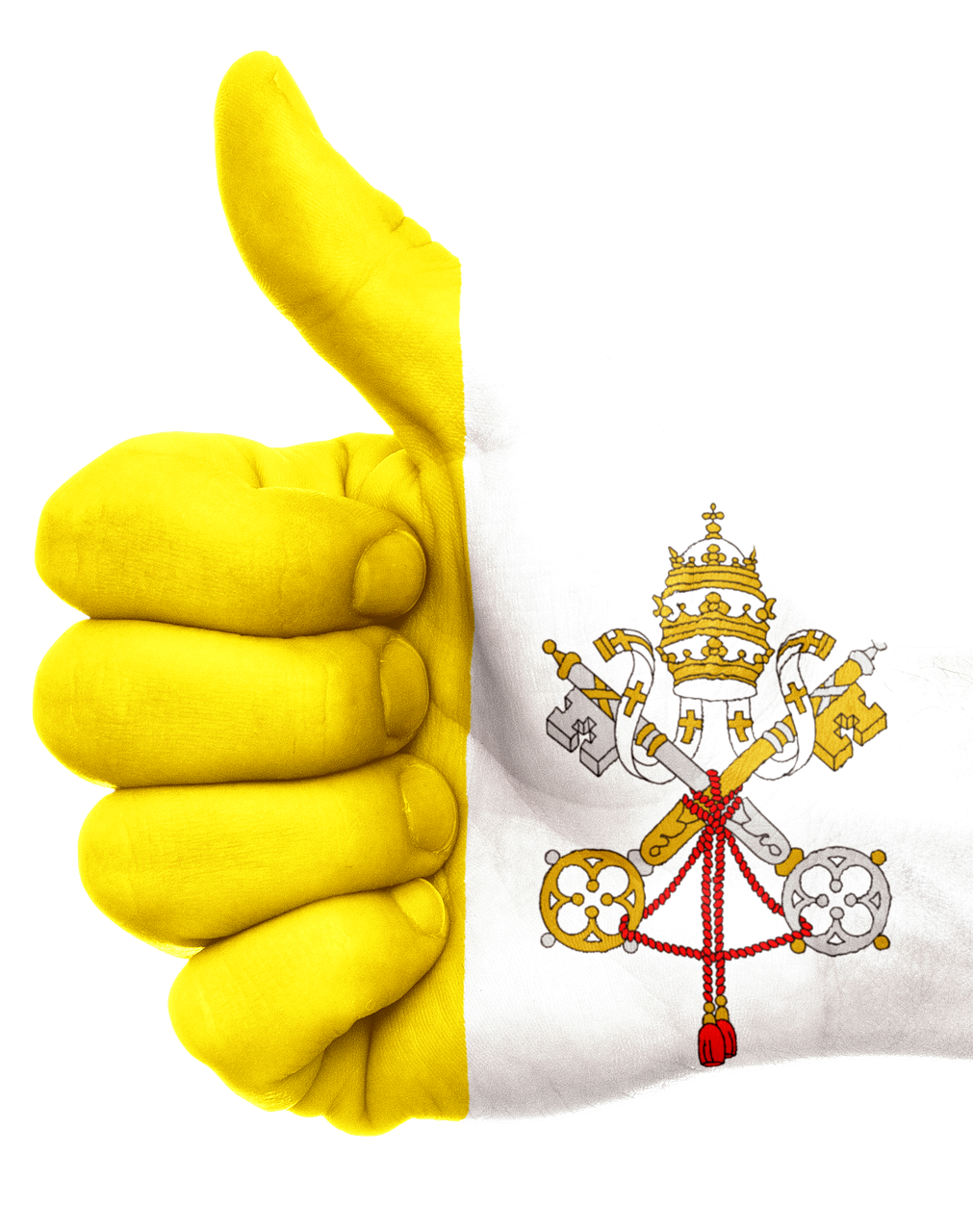 vatican flag hand free photo
