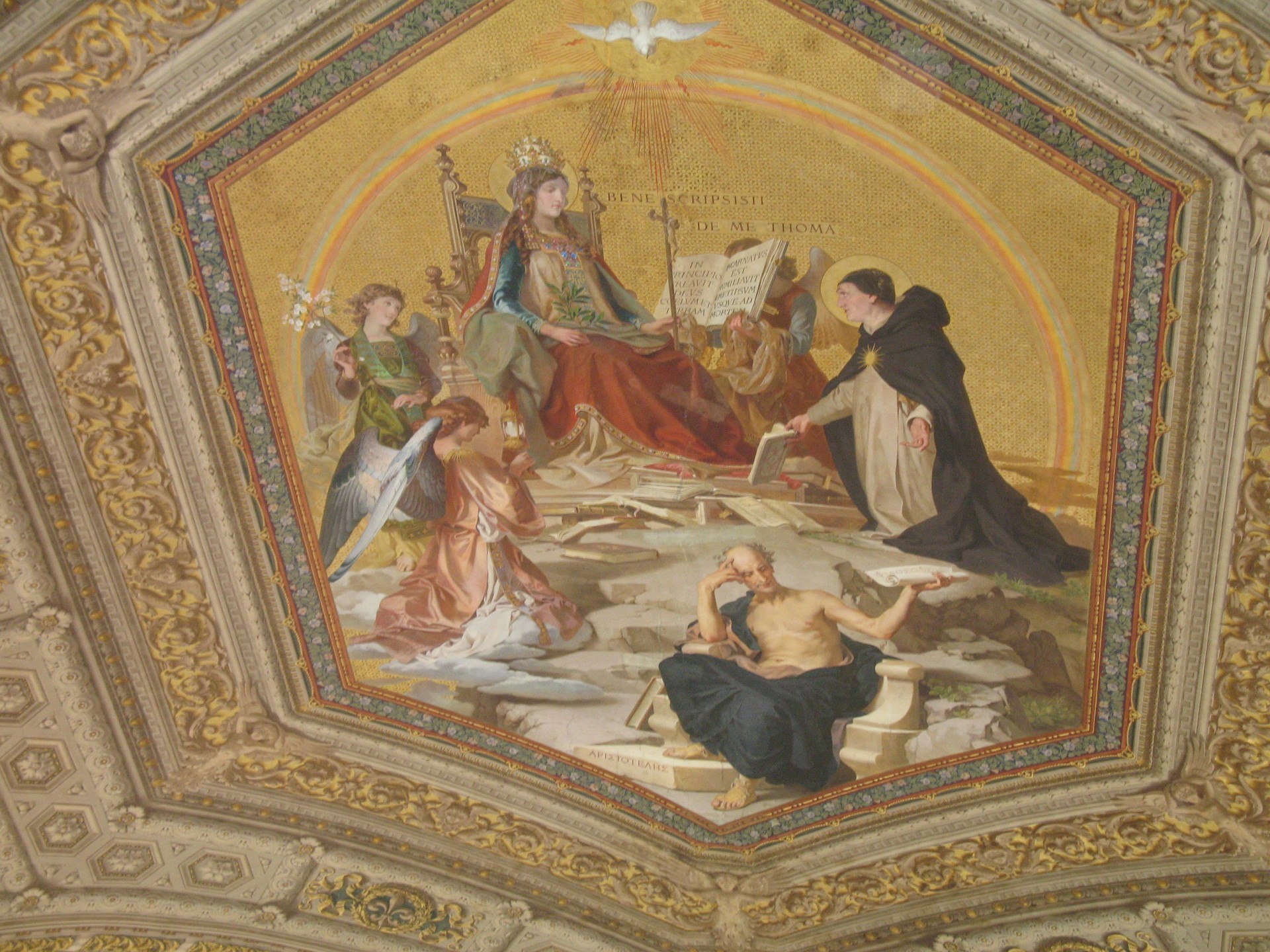 vatican ceiling paintings free photo